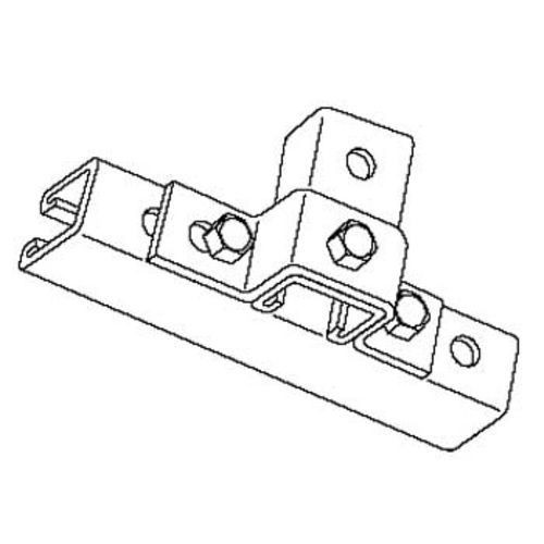 Kindorf® B-927 U-Shaped Support, 3 Holes, 4-7/16 in L x 1-1/2 in W, For ...