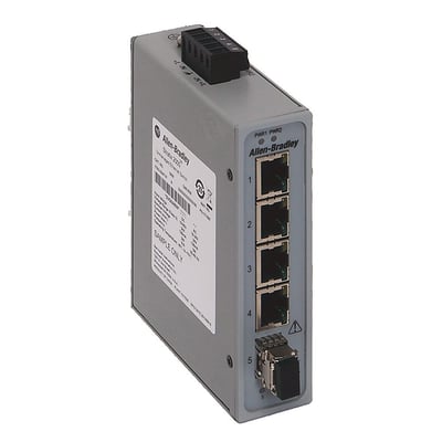 Allen-Bradley, 1783-US4T1F, Stratix 2000 Unmanaged switch, 4