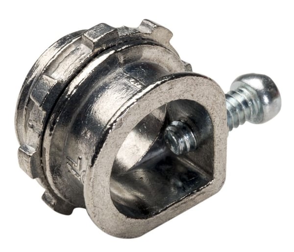 Southwire - Topaz 130 Straight Connector, 3/8 in Trade, 0.38 to