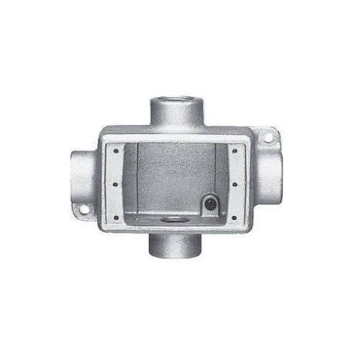 EATON Crouse-Hinds Condulet® FDX2 Type FDX 4-Entry Cross Deep Conduit ...