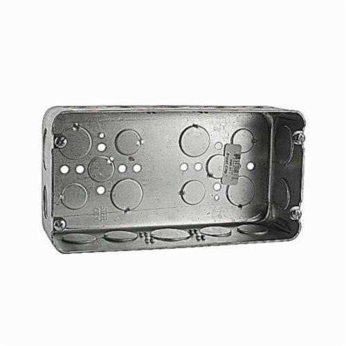 セルディア3箱 Steel City® H3BD-3/4-1 Drawn Style Gang Box, Steel, 90 cu-in