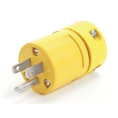 Woodhead® Super-Safeway® 1447 130141 Industrial Duty Plug, 125 V