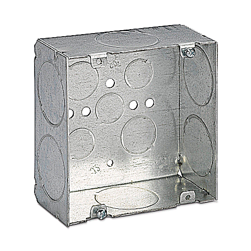 Steel City® 72171-1-1/4 Outlet Box, Steel, 42 cu-in Capacity