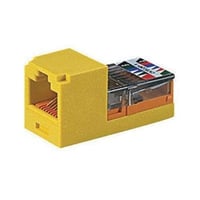 Panduit® Mini-Com® TX5e™ CJ588YL 8-Position 8-Wire Lead Frame