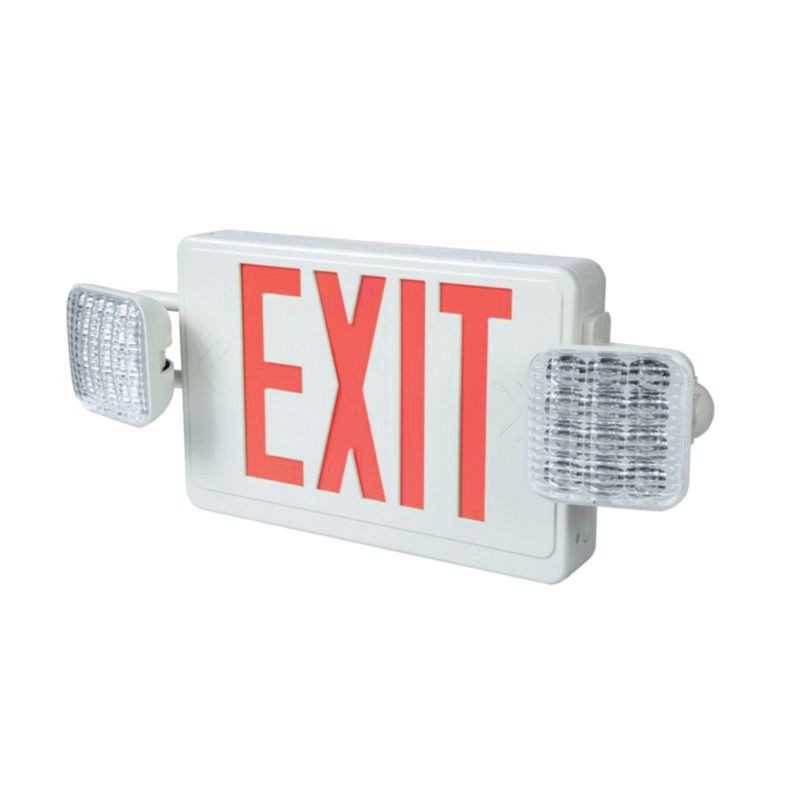 米軍放出品　未使用　EXIT ライト Sure-Lites APCH7RSQ Emergency Exit Combination Light With Square