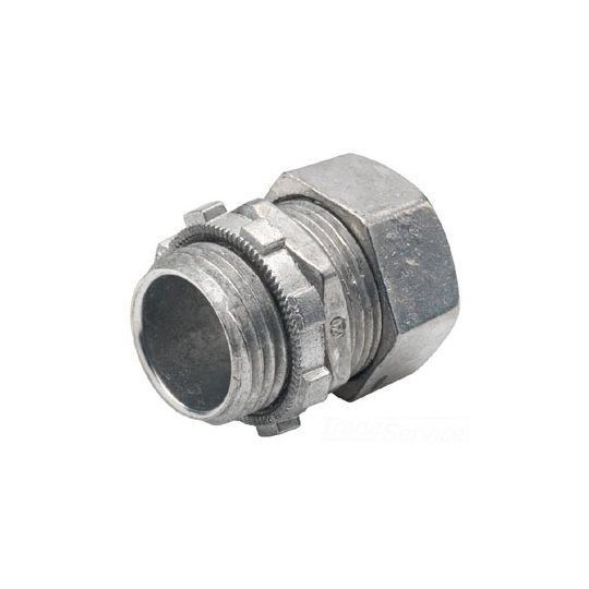 Bridgeport® 254-DC2 Non-Insulated Compression Connector, 1-1/2 in