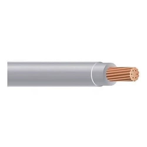 THHN Wire, Stranded, 6 AWG, 1 Conductor, Copper, 600 Volts, Gray ...