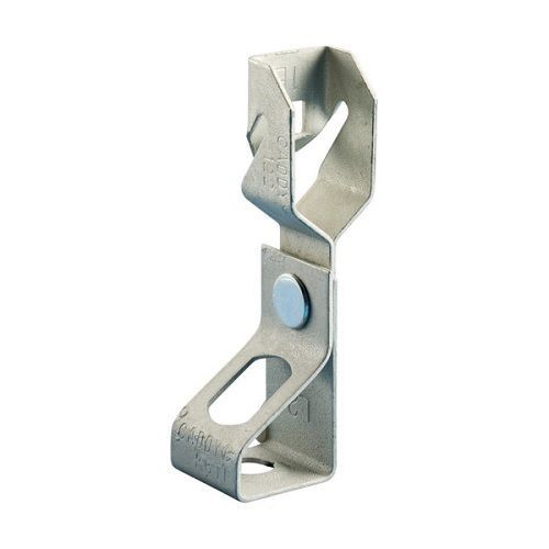nVent ERICO 1226TI Threaded Z Purlin Clip, 3/8 in Hole, 1/16 to 1