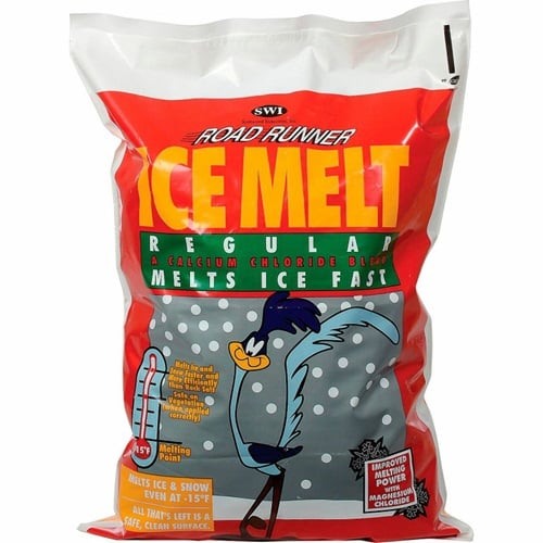 Approved Vendor 50B-RR Road Runner Ice Melt, Calcium Chloride