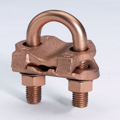 BURNDY® GAR1826 Mechanical Grounding Connector, 2 to 2-3/8 in Rod