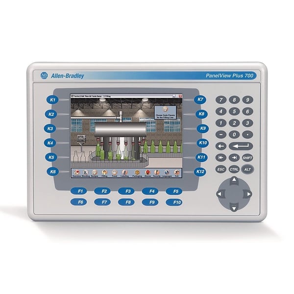 Allen-Bradley, 2711 PanelView Plus 6 Terminal, 700 Model, Keypad