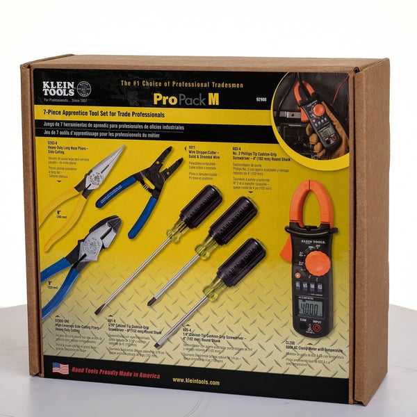 Klein® 92908 Apprentice Tool Set With Meter, 7 Pieces | State Electric