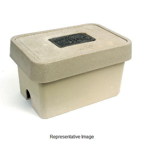 QUAZITE® PG1324BA12 Open Bottom PG Style Small Straight Wall Tier