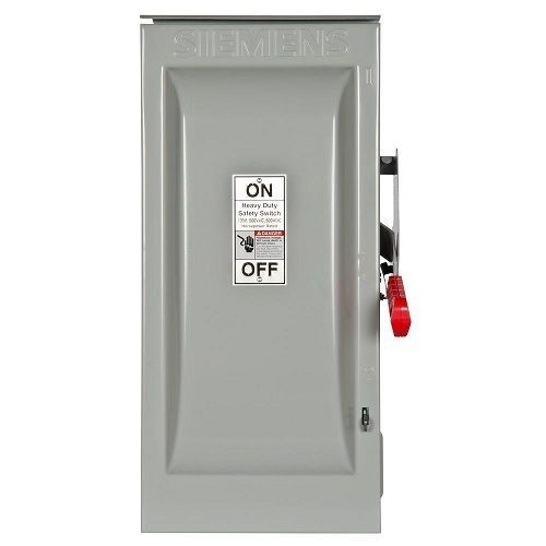 Siemens HF363R Type VBII Enclosed Fusible Heavy Duty Low Voltage