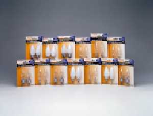 【Lmoon】2株 Sylvania 25B10C/BL/2PK-120V/13452 Decorative Lamp, 25 W