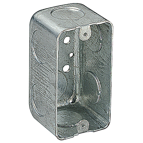 Steel City® 58371-3/4 Utility Handy Box With Knockouts