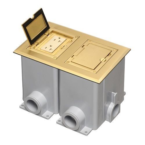 Arlington FLBC8520MB Floor Box Cover and Frame Kit, 6.094 in L x
