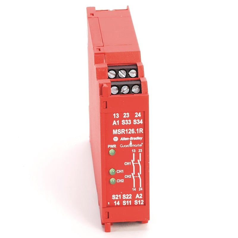 Allen-Bradley 440R-N23113 Safety Relay, MSR126.1T, 115VAC