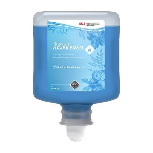 Deb® AZU1L Refresh™ Azure Foam Handwash, 1000 mL, Fresh Apple