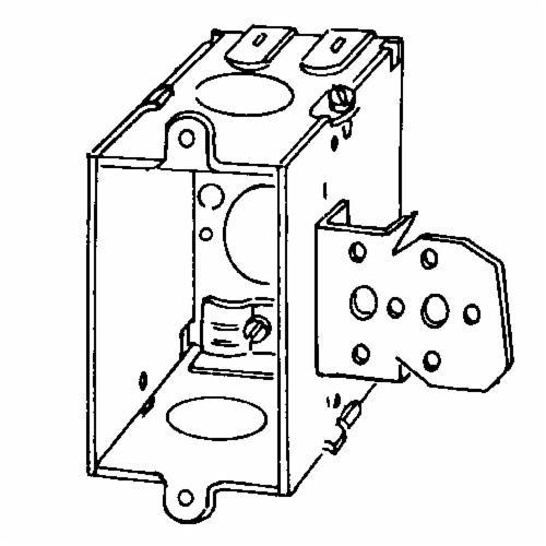 Appleton® ETP™ 384NL Gangable General Purpose Square Corner Switch Box ...