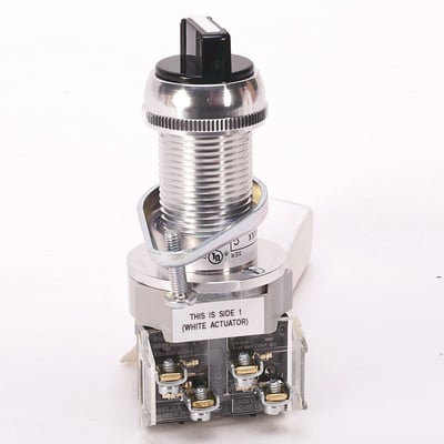800H 3 Position Selector Switch, (Knob/Wing Lever), Type 7&9