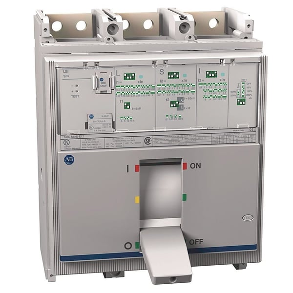 Allen-Bradley, 140G - Molded Case Circuit Breaker, N frame, 65 kA, LSI ...