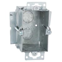 RACO® 509 Gangable Switch Box, Steel, 12.5 cu-in Capacity, 1 Gang