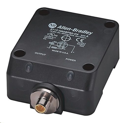 Allen-Bradley 871F-K65N80-T2 Proximity Sensor, 2-Wire AC/DC, Flat