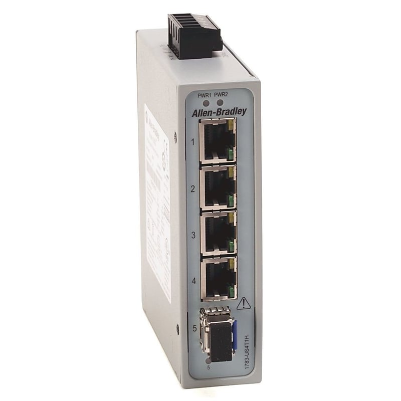 Allen-Bradley, 1783-US4T1H, Stratix 2000 unmanaged switch, 4