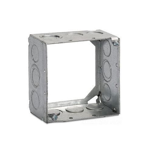 Steel City® 531711234 1-Outlet Extension Ring, 4 in L x 4 in W x 2