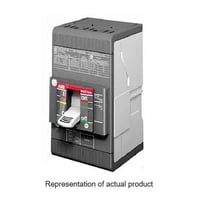 GE XT5HU340AFYN000XXX Circuit Breaker, 600 VAC, 400 A, 3