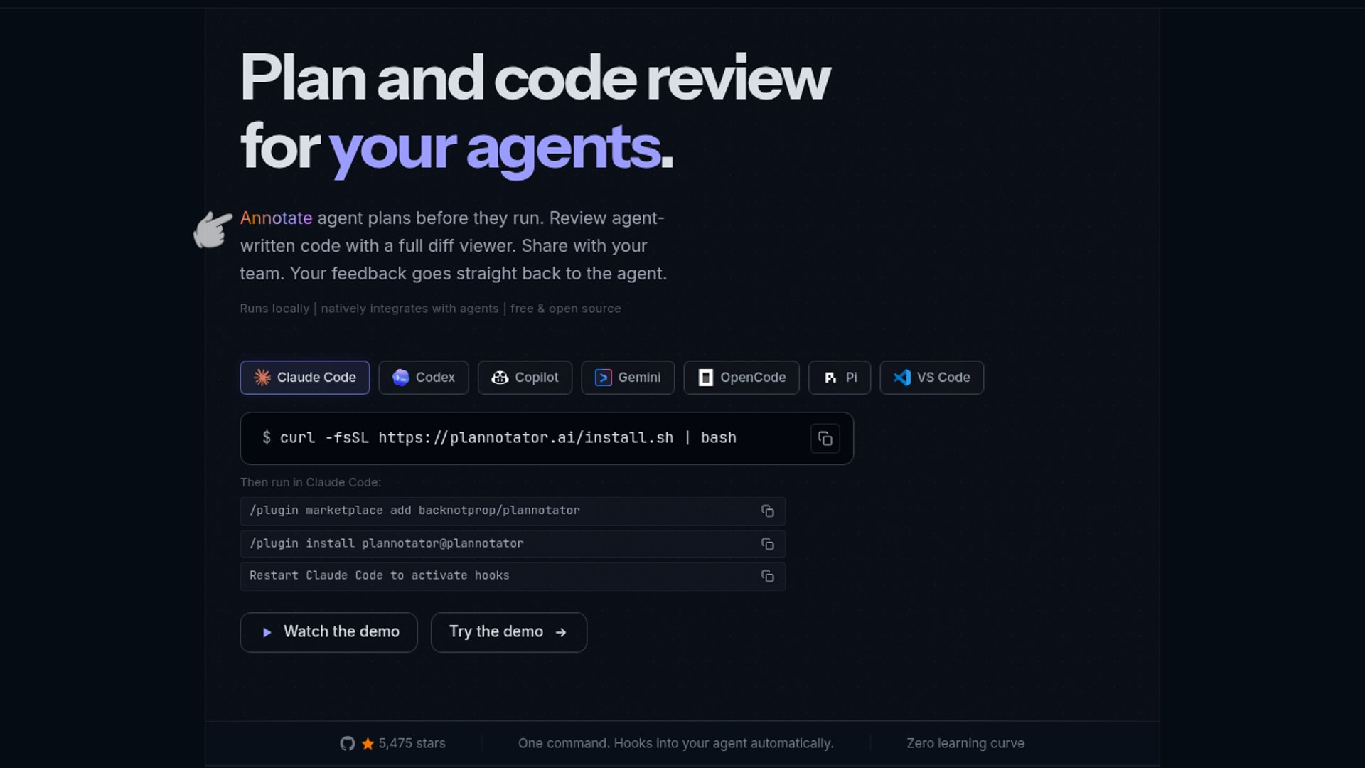 Plannotator adds inline Ask AI to annotated docs