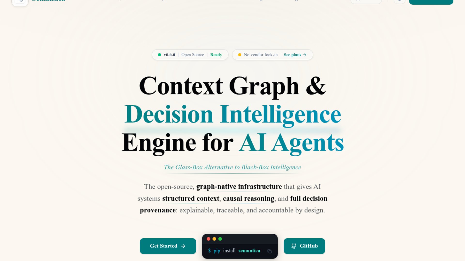 Semantica ships graph-native context infrastructure for AI