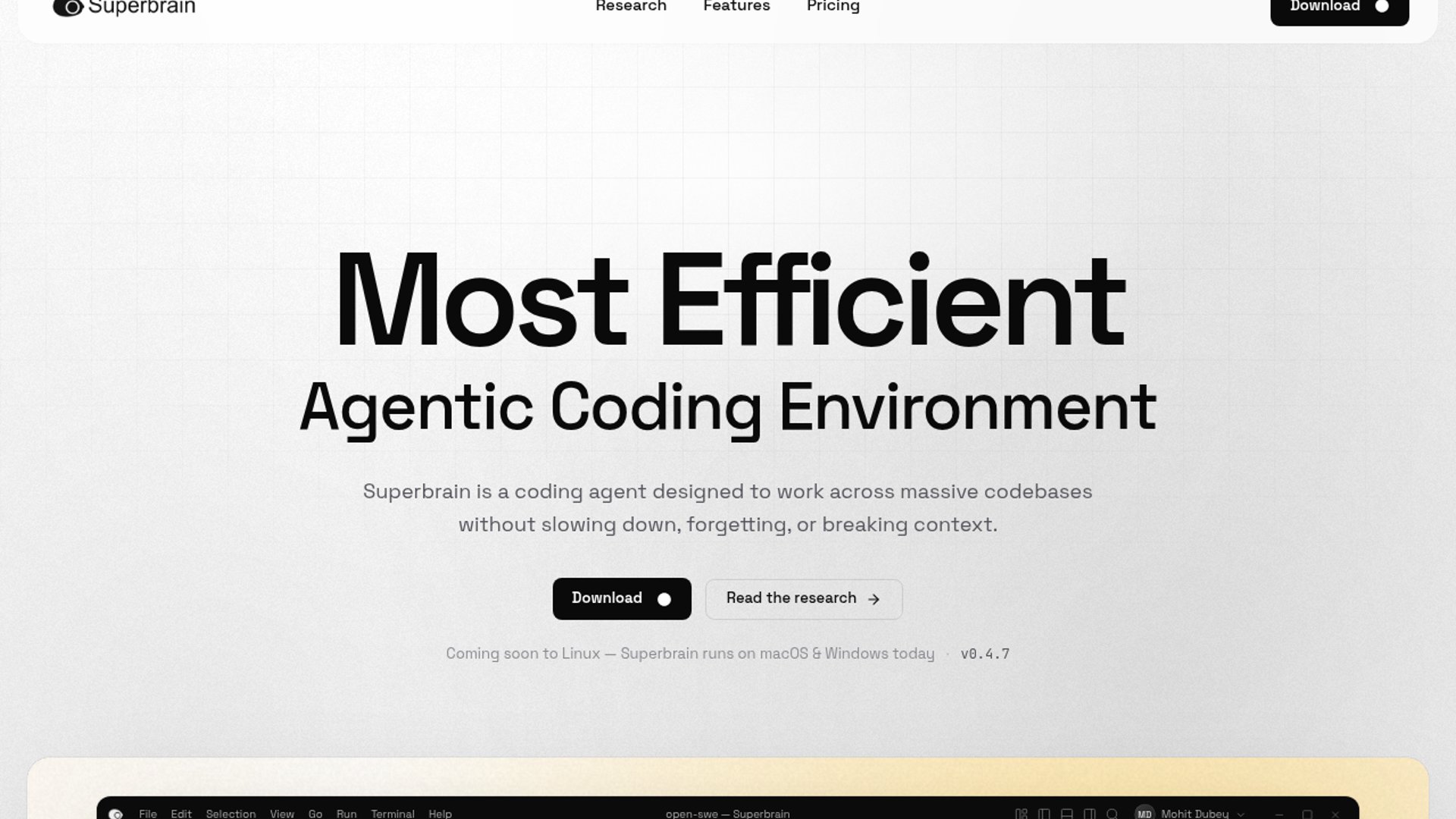 Superbrain launches agentic AI coding environment for macOS