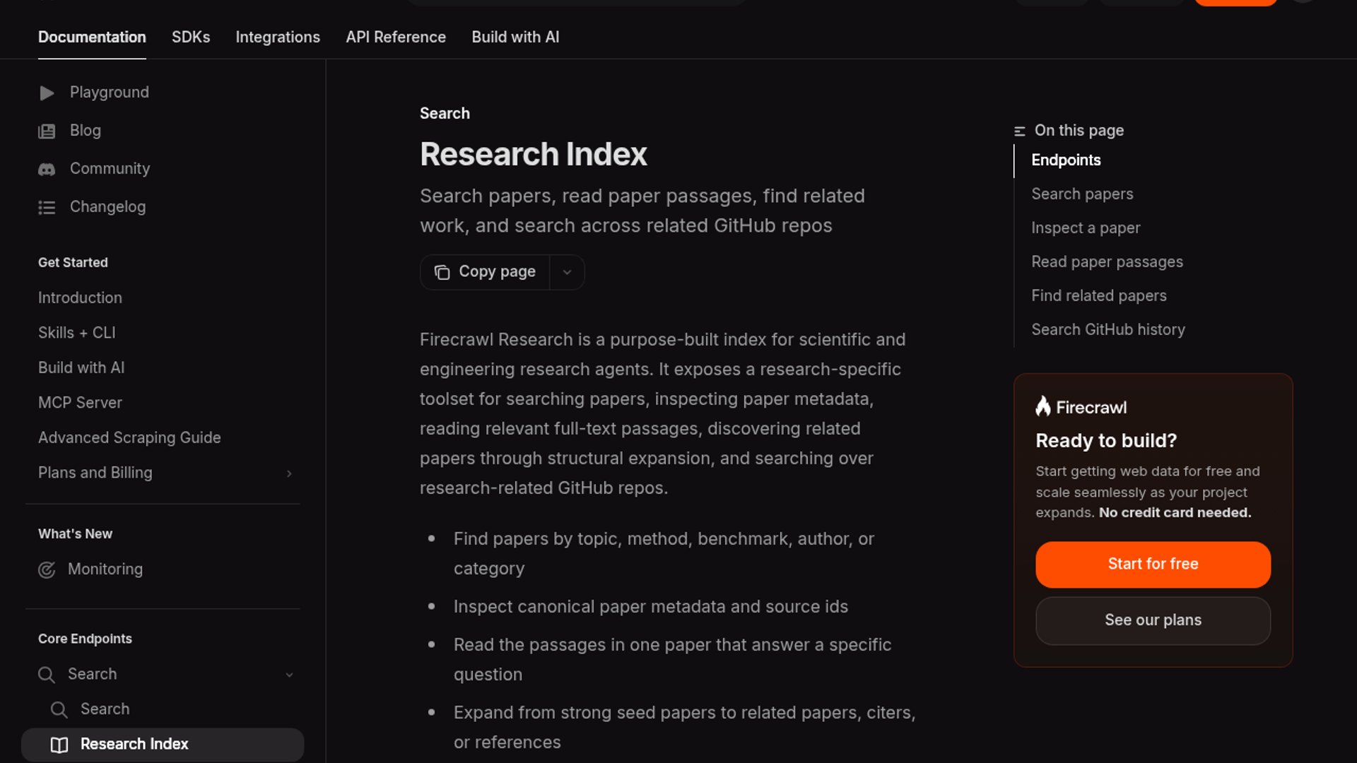 Firecrawl launches Research Index for AI agents