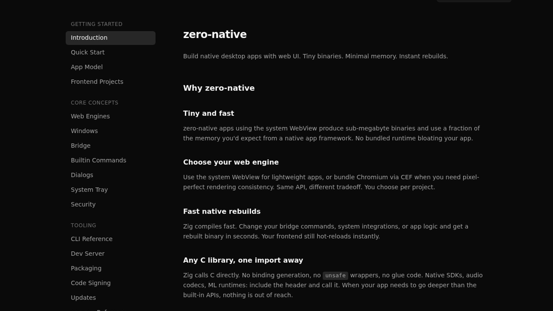 zero-native turns web UIs into native apps