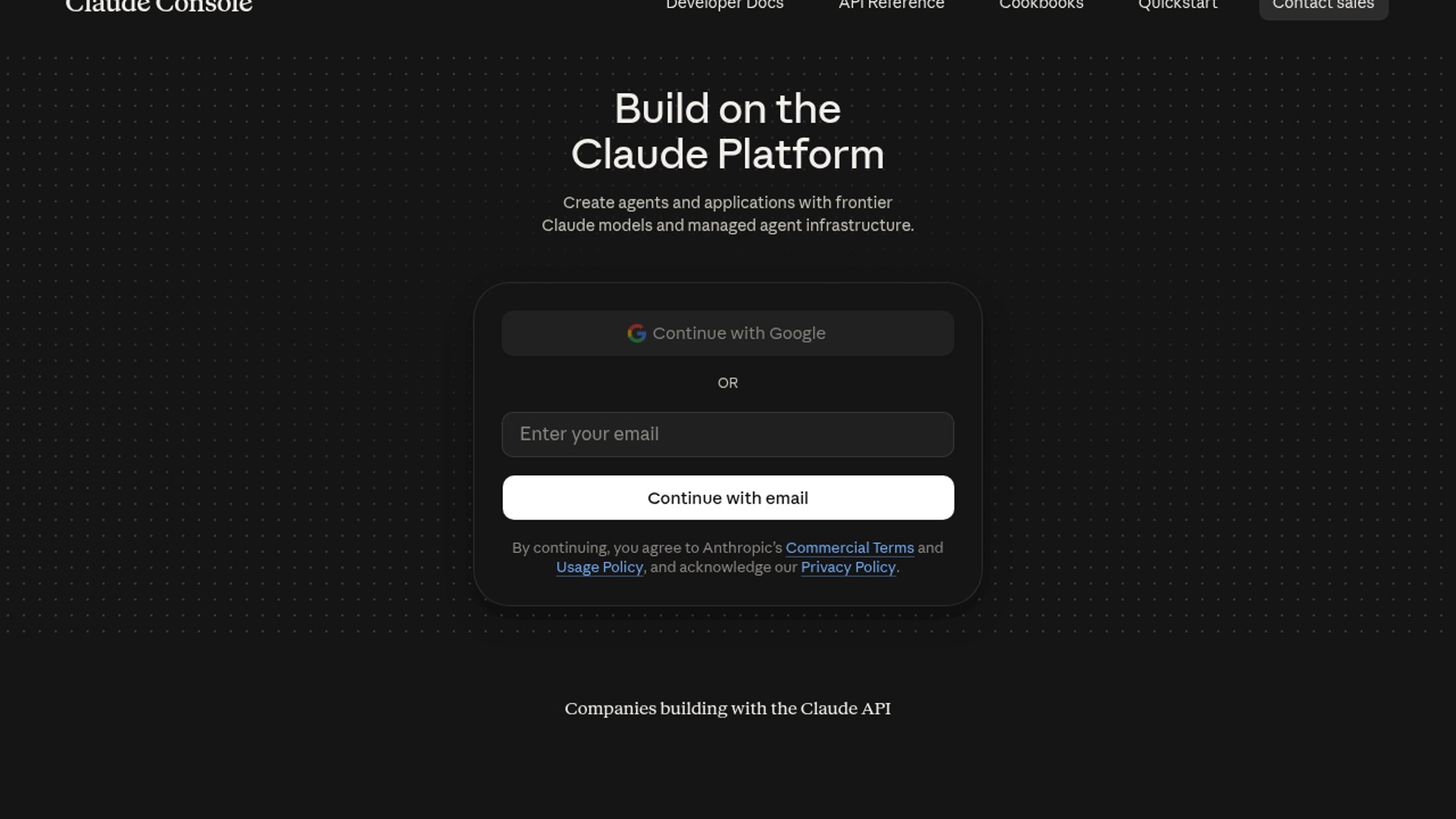 Claude Console Adds API Playground