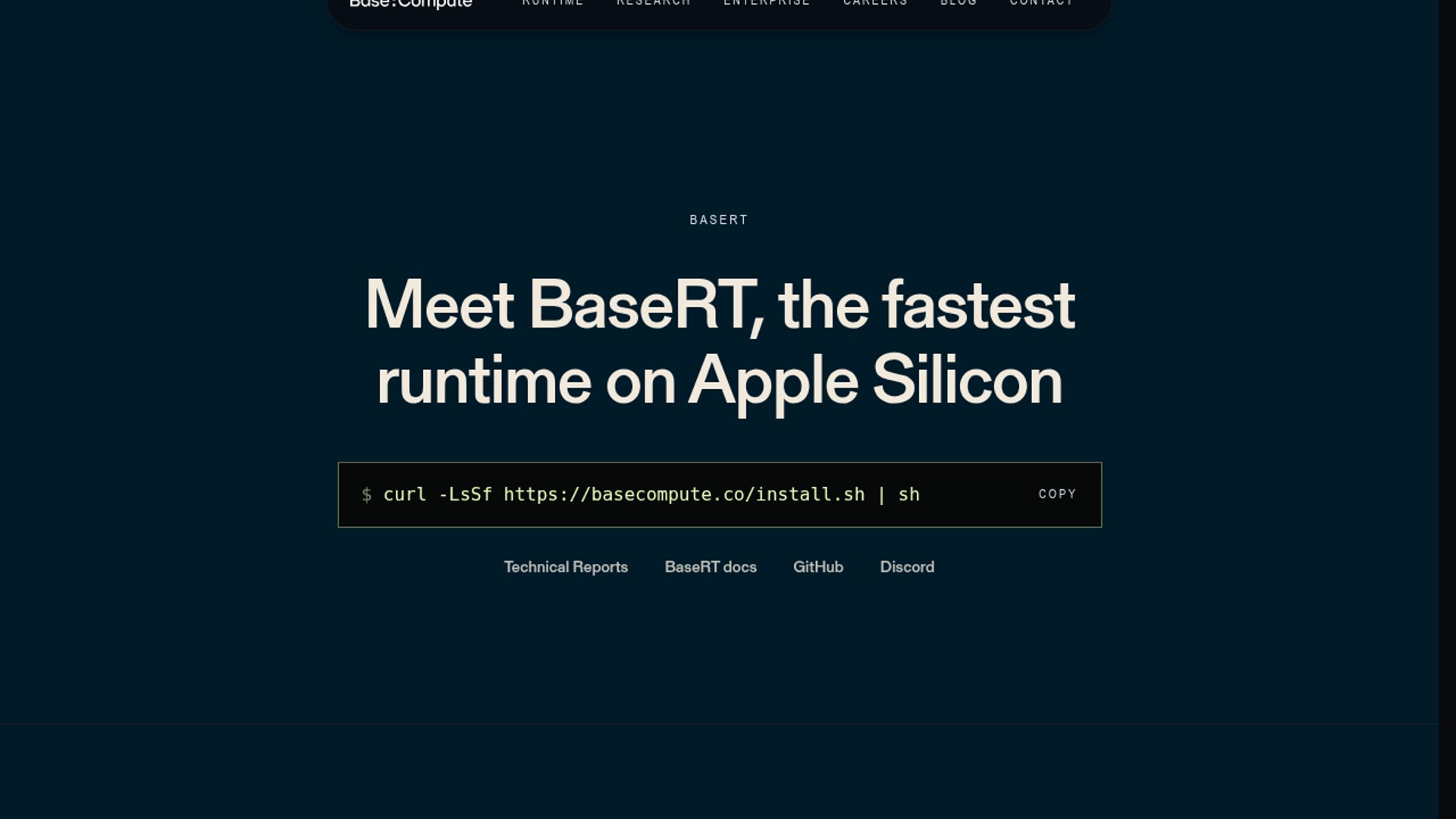 BaseRT launches ultra-fast Apple Silicon LLM runtime