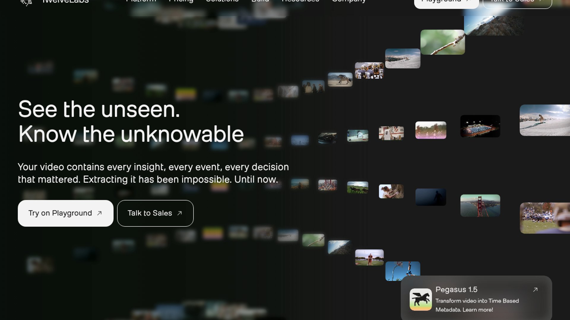 TwelveLabs launches Pegasus 1.5 for time-based metadata
