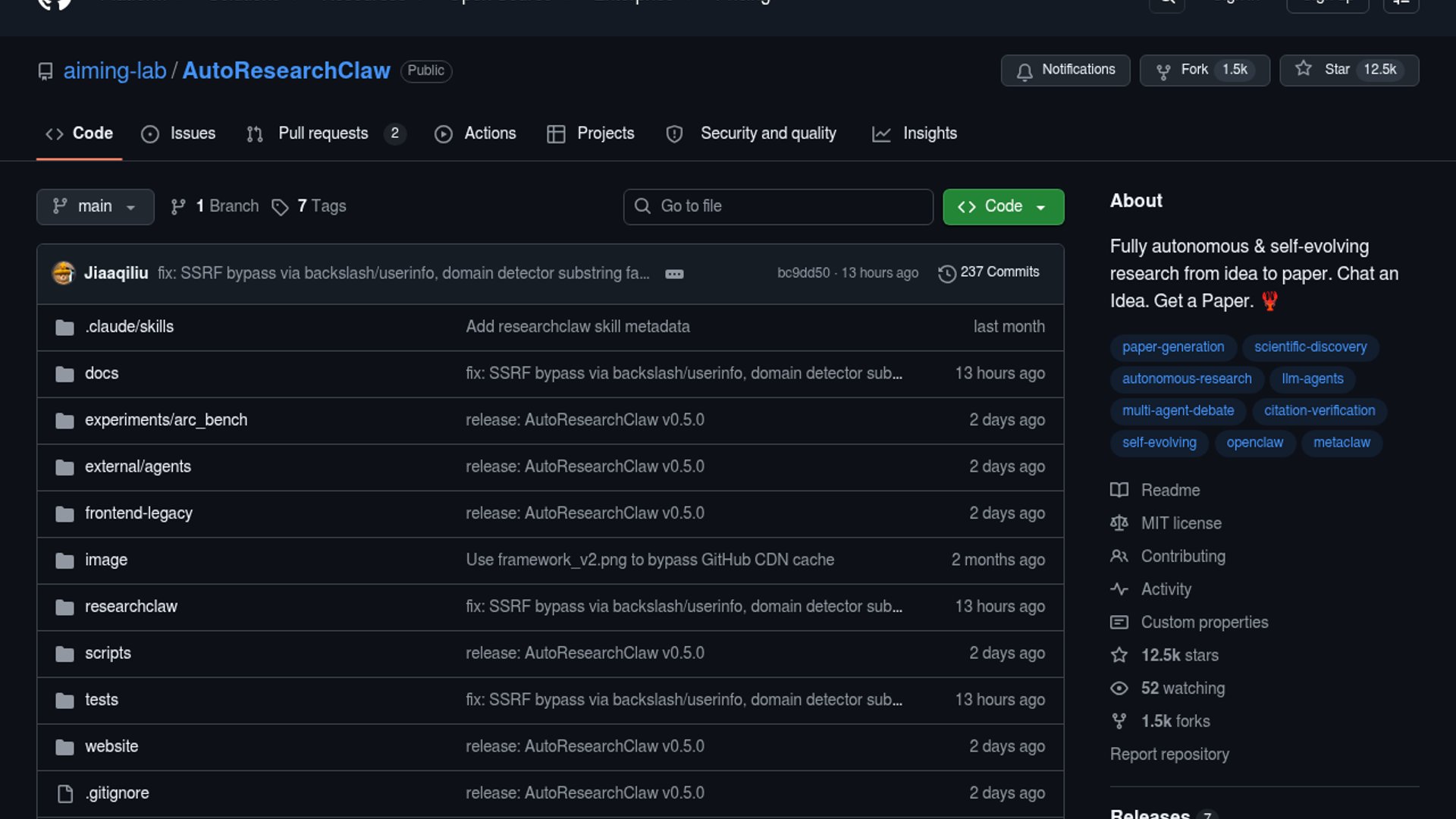 AutoResearchClaw automates full scientific cycle, outputs papers