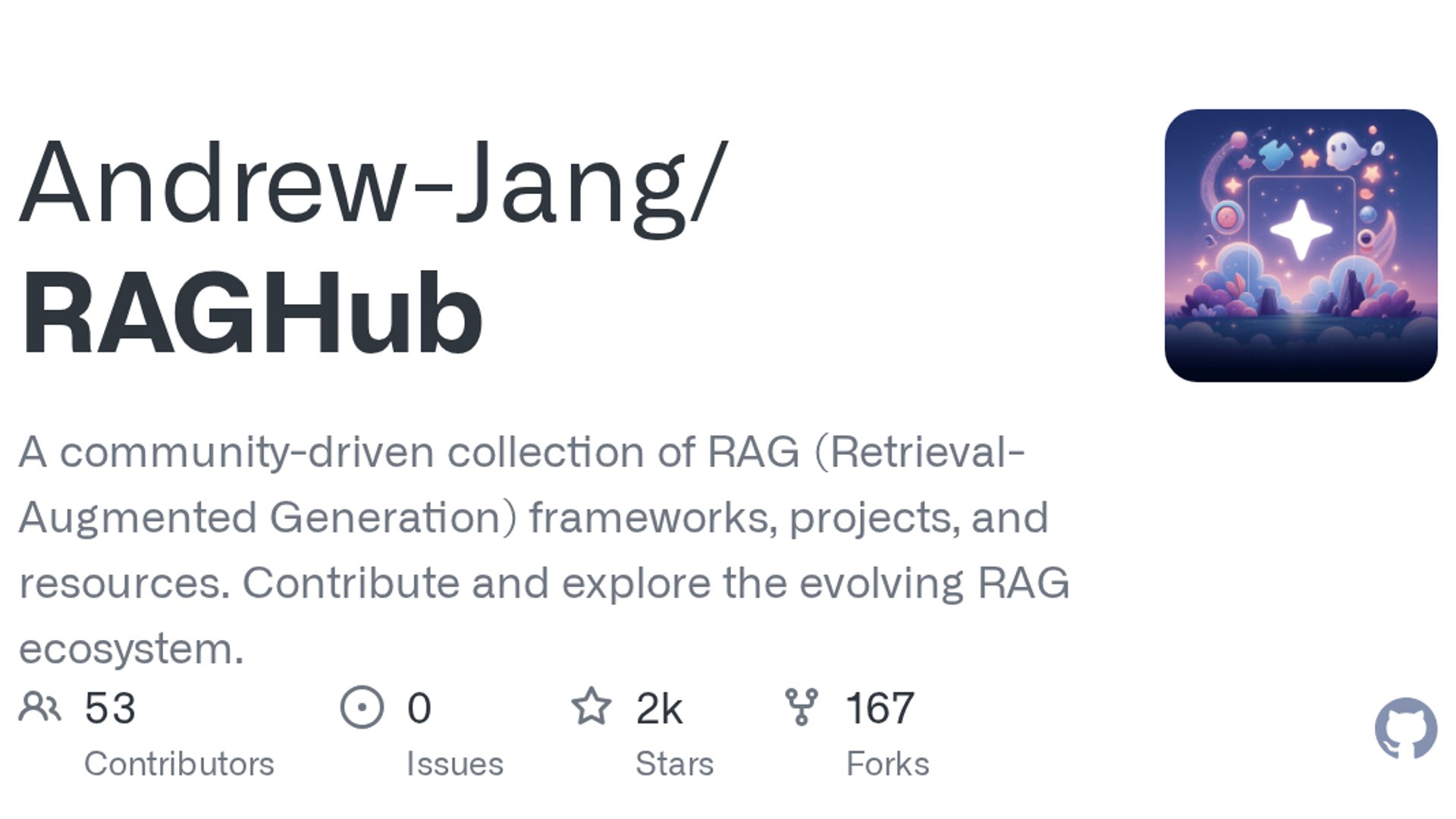 RAGHub catalogs emerging RAG frameworks