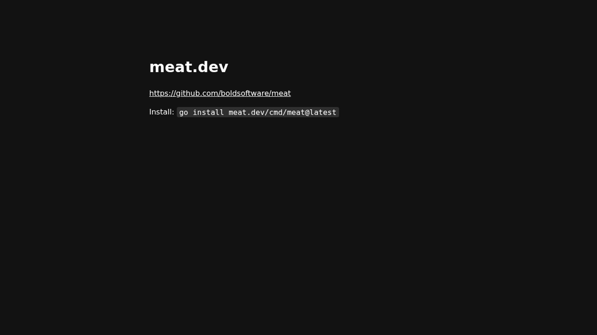 Bold Software releases meat git diff summarizer
