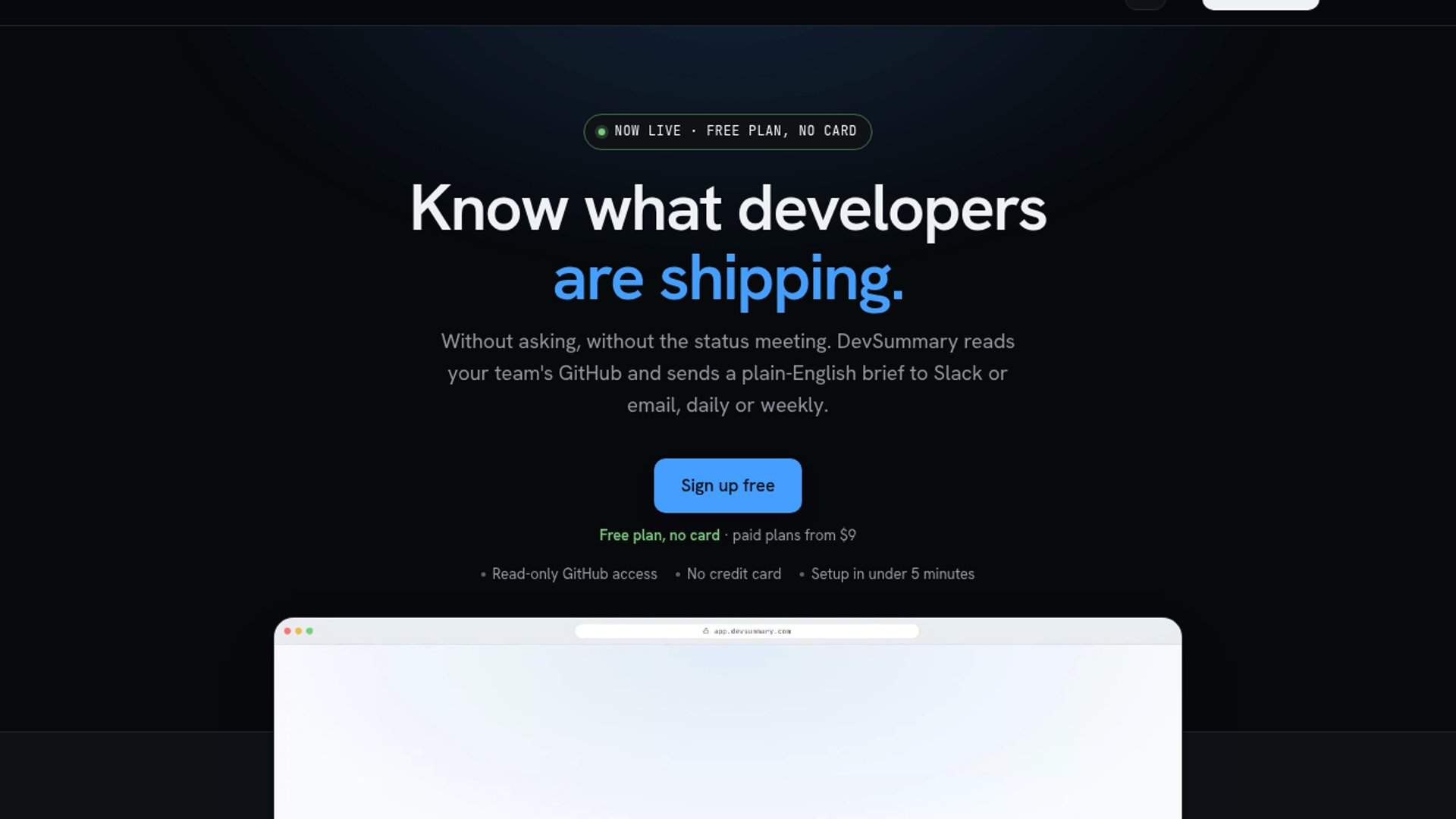 DevSummary launches plain-English GitHub briefs