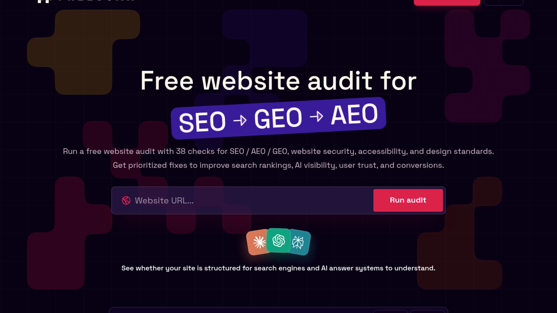 FreeScan.app launches website auditor with MCP support