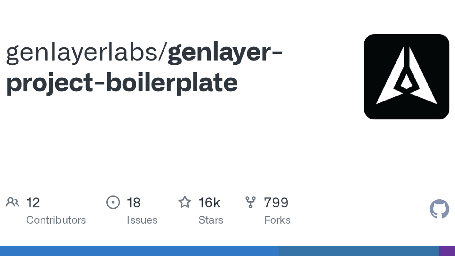GenLayer Boilerplate Surges on GitHub
