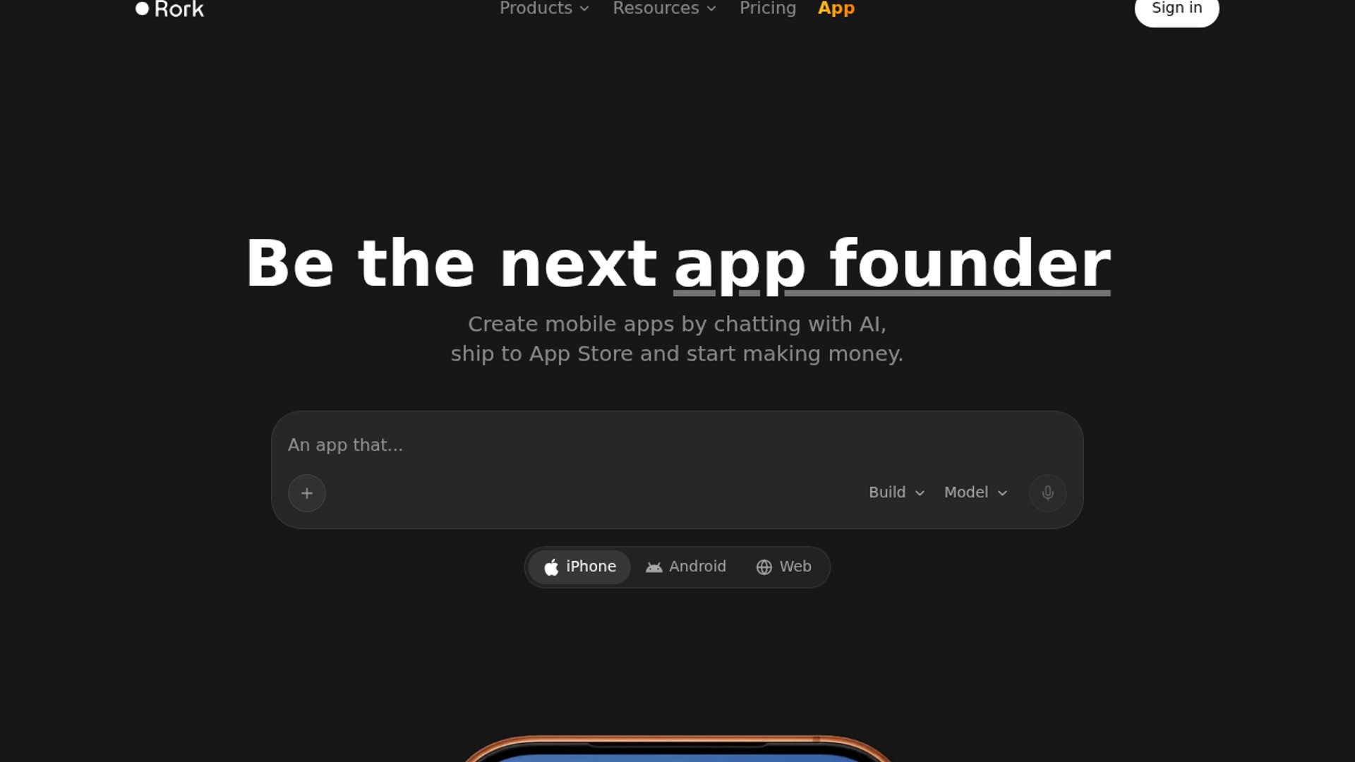 Rork, ASC CLI Eye iPhone Duo Support
