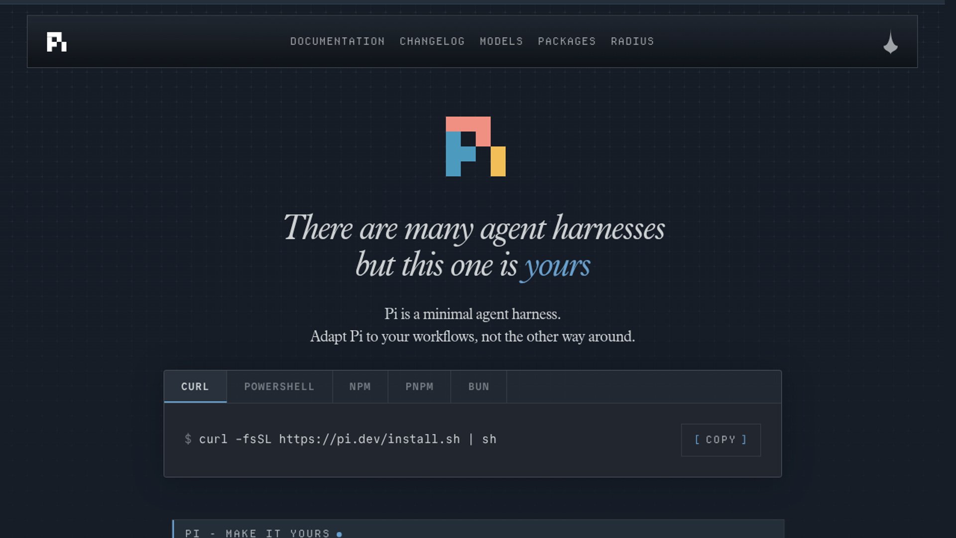Pi AI 0.99 Adds MCP, Codemode, Tool Search