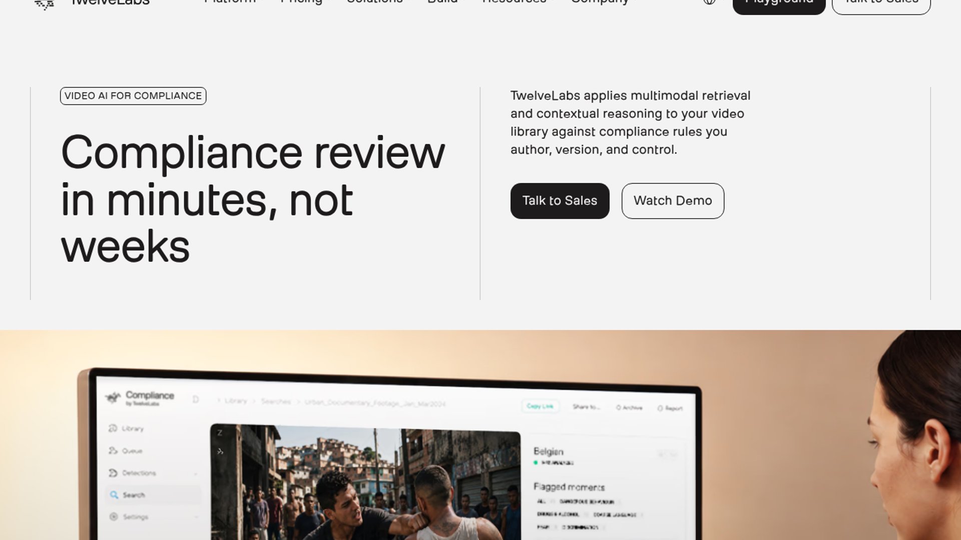 TwelveLabs Launches Video Compliance Review