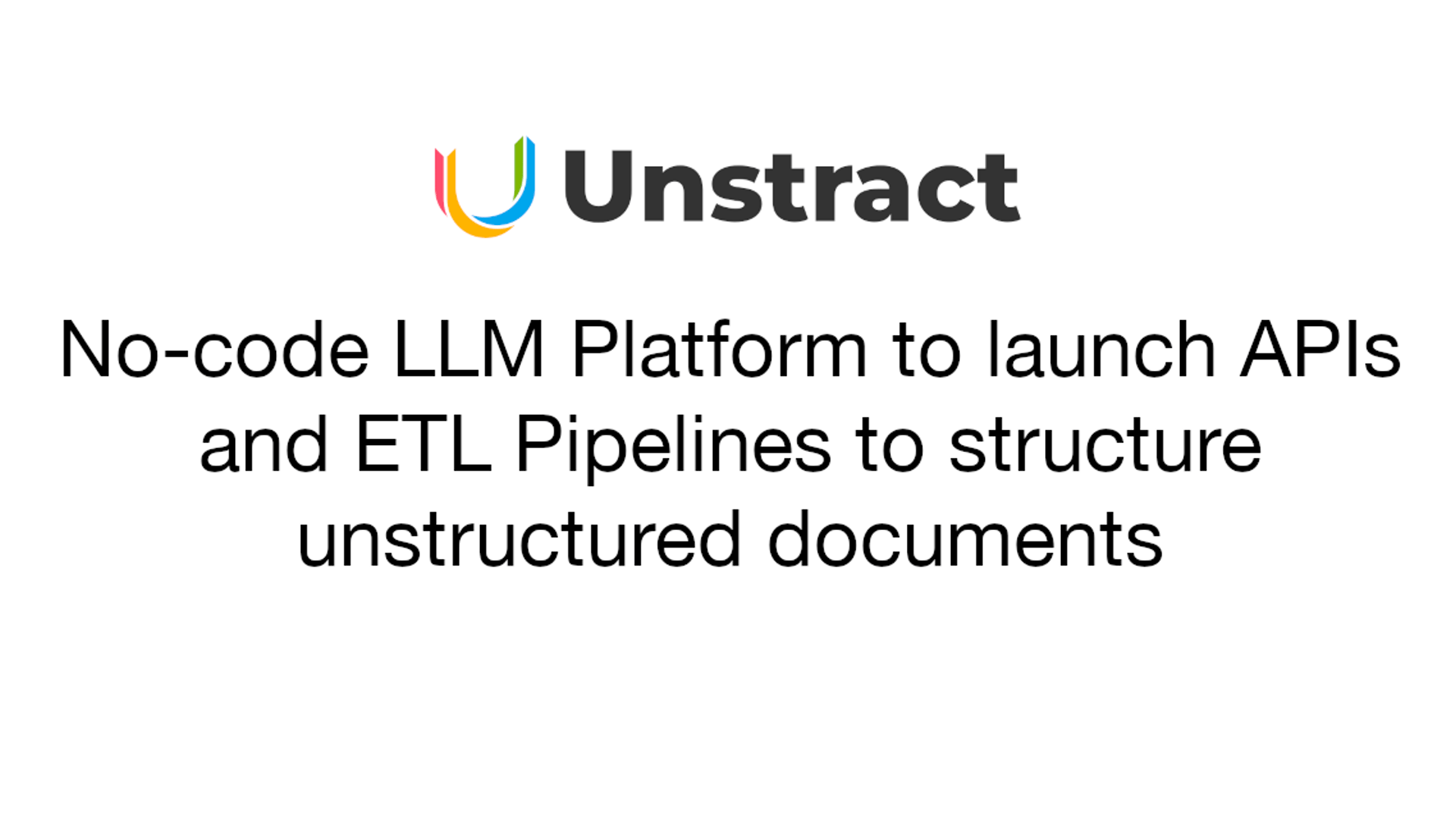 Unstract tutorial covers local setup
