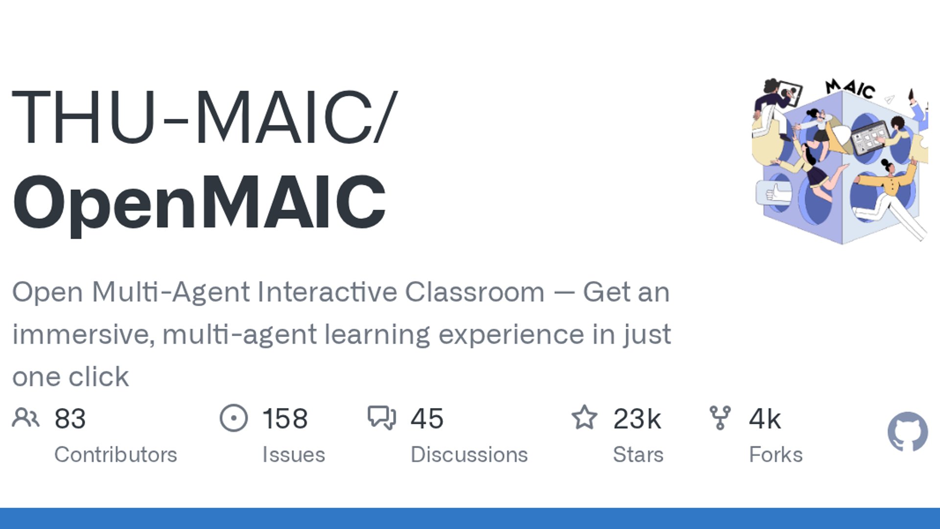 OpenMAIC Hits 1.0 With Agent Workbench